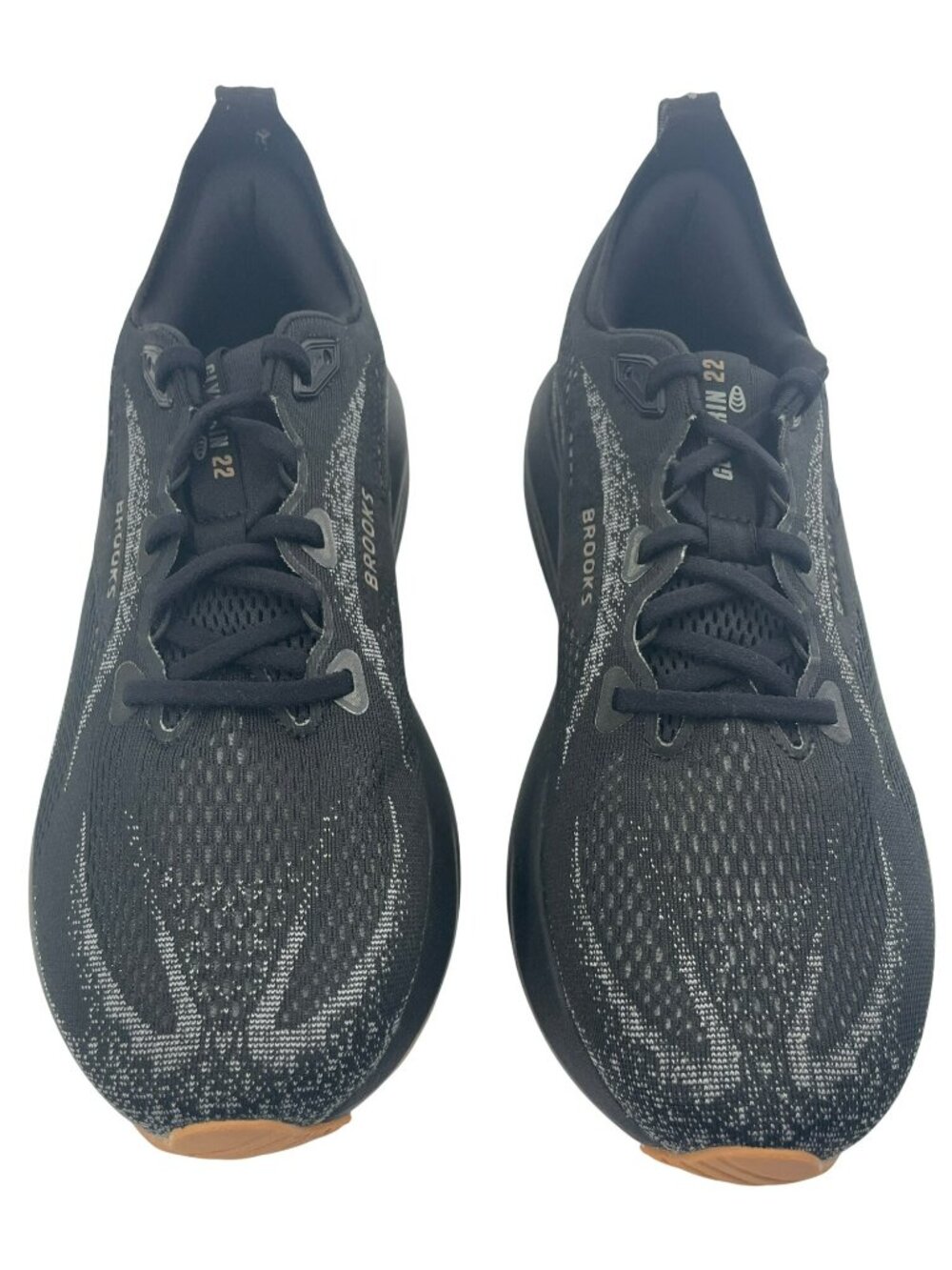 Brooks Glycerin 22 Running Shoes Black/Primer Gray/Biscuit Men's Size 11 NWB - Picture 5 of 11